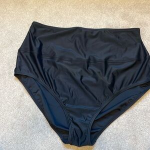 Island Waves Woman black, swim bottom